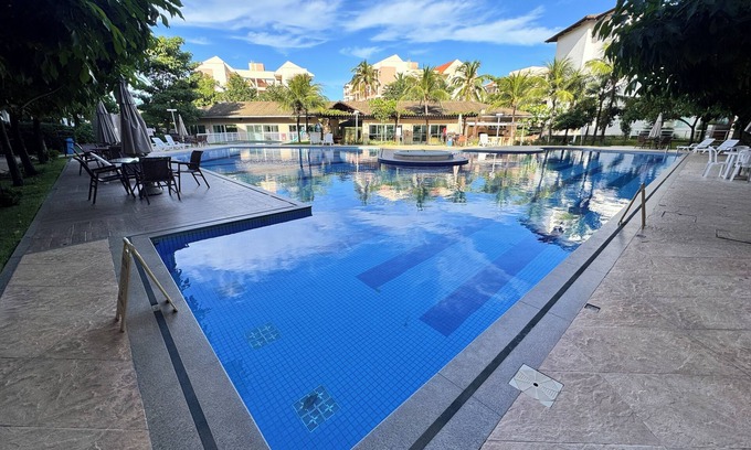 Porto das Dunas Apartment | Porto Beach Oasis: 10/10 Ratings with Pool & Family Amenities