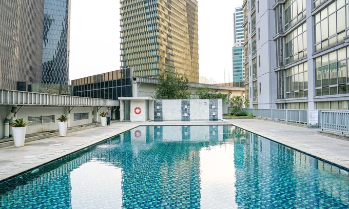 Karet Apartment | Elegant 2BR Retreat at The Empyreal Condominium Epicentrum