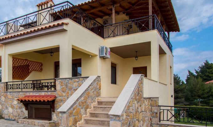 Possidi House | Seaside Retreat at K-Possidi Sea View Villas II