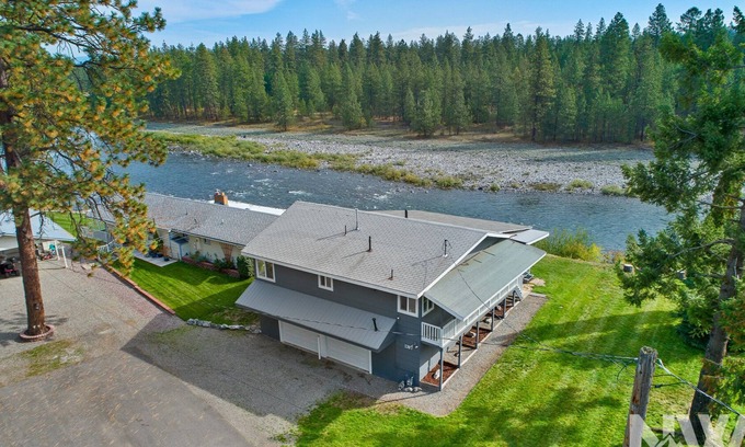 Post Falls House | Post Falls | Quiet River Front Retreat | Sleeps 6