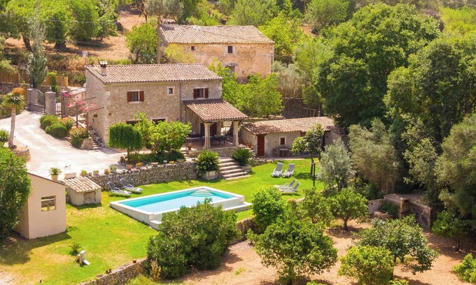 Campanet Villa | Tranquil Pou Bo Villa with Pool and Garden in Campanet