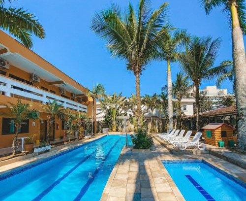 Bertioga Hotel | Inviting Pousada Acquaville: Family-Friendly with Pool