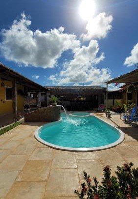 Sao Miguel de Touros Hotel | Guest Rated 10/10 at Pousada Céu Azul with Ocean View Pool