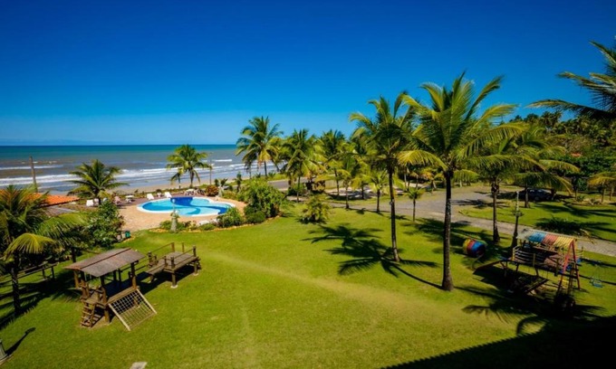 Ilheus Hotel | Beachfront Bliss at Pousada do Mar with Pool & Ocean Views