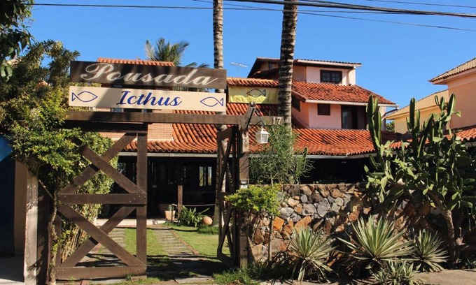 Foguete Hotel | Family-Friendly Pousada Icthus with an 8.6/10 Rating