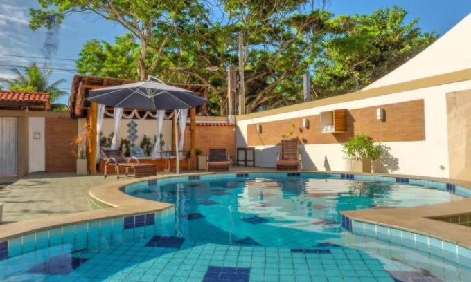 Sao Domingos Hotel | Discover Pousada Lua e Mar with Ocean Views & Pool