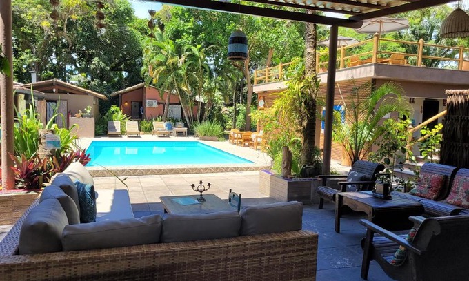 Arraial d'Ajuda Hotel | Oceanfront Pousada Macunaima: Pet-Friendly Paradise Awaits