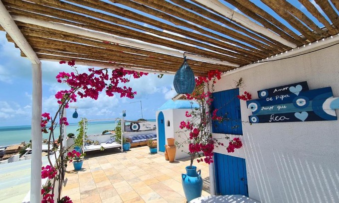 Pipa Hotel | Seaside Retreat at Pousada Mediterrânea with Pool & Spa