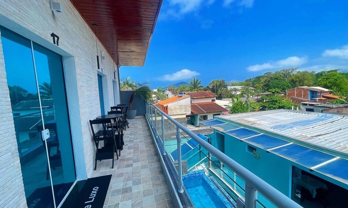 Pereque-Acu Hotel | Relax at Pousada Papito: Ocean Views & Pool Access
