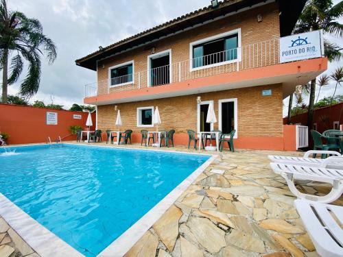 Porto Novo House | Oceanfront Pousada Porto do Rio Praia with Pool & Views