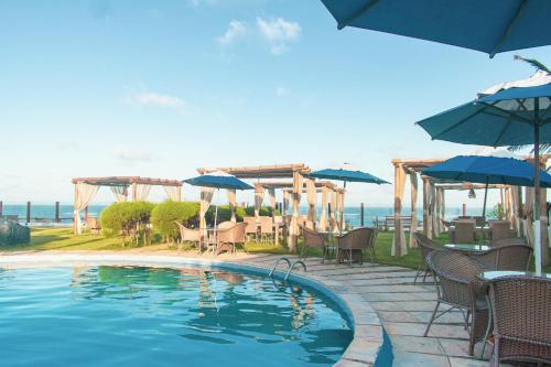Barra de Tabatinga Hotel | Oceanfront Bliss at Praia das Tartarugas - Rated 9/10!