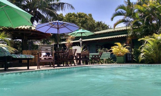 Praia Seca Hotel | Pet-Friendly Pousada Recanto Verde e Mar with Ocean Views
