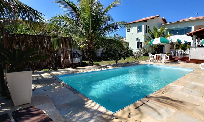Praia da Vila Hotel | Welcoming Pousada Santa Monica: Pool, Breakfast & Family Fun