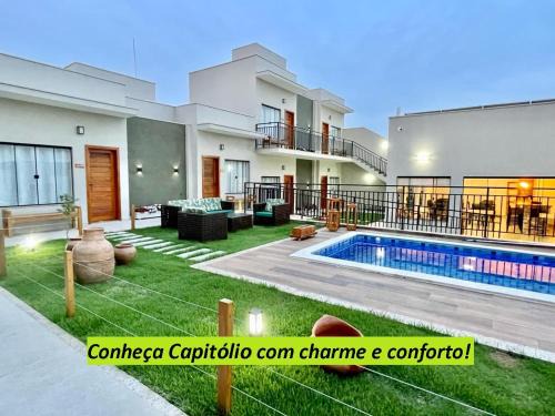 Sao Jose da Barra Hotel | Exceptional Stay at Pousada Saudadocê with Pool & Breakfast