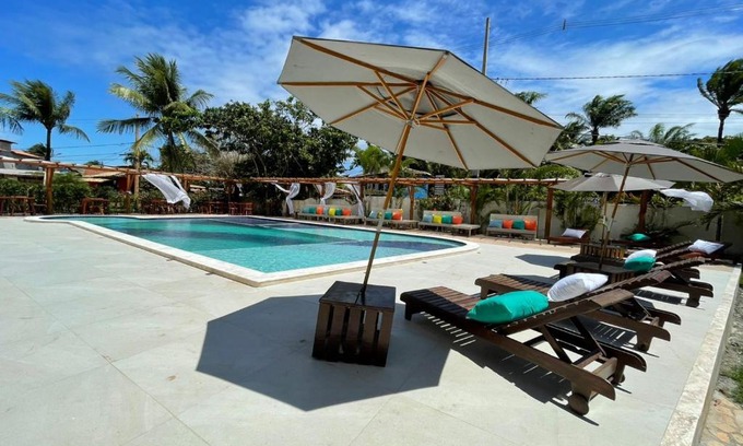 Barra Grande Hotel | Oceanfront Escape at Pousada Terra Mar Way with Pool & Spa