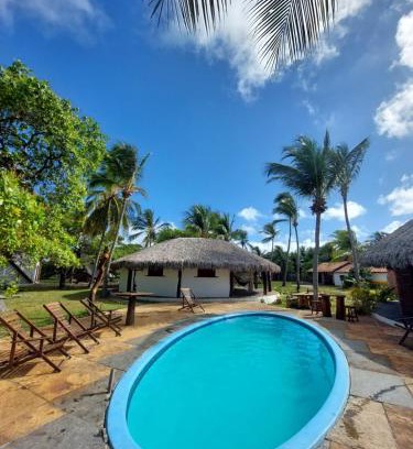 Atins Hotel | Oceanfront Retreat at Pousada Velho Bateau with Pool