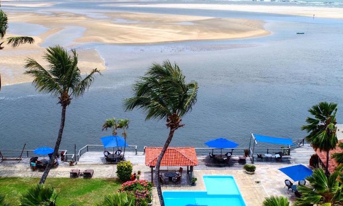 Genipabu Hotel | Oceanfront Pousada Villa do Sol - Rated 9/10 by Guests