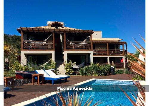 Praia do Rosa Hotel | Guest Rated 10/10 - Pousada Vivenda do Rosa with Pool