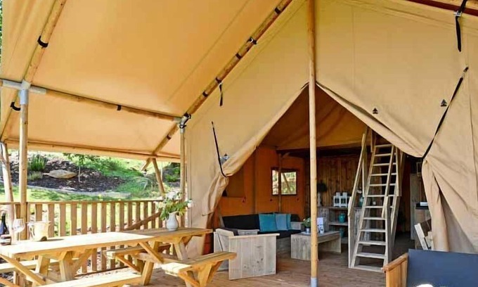 Cassagnabere-Tournas House | Pré Fixe campsite **** - Glamping Lodge 3 rooms 5 people