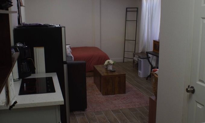 Alhambra Apartment | Cozy Private Studio with Personal Patio and Spa Amenities
