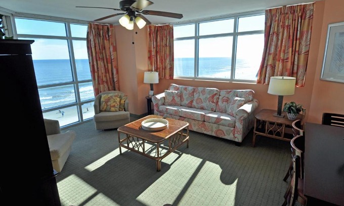 Cherry Grove Beach Apartment | Oceanfront Prince Resort 701: Ideal for Your Beach Getaway