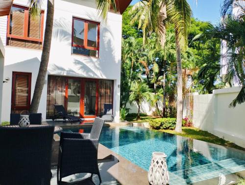 Pak Nam Pran Villa | Relaxing Pranaluxe Pool Villa with Ocean View & Hot Tub