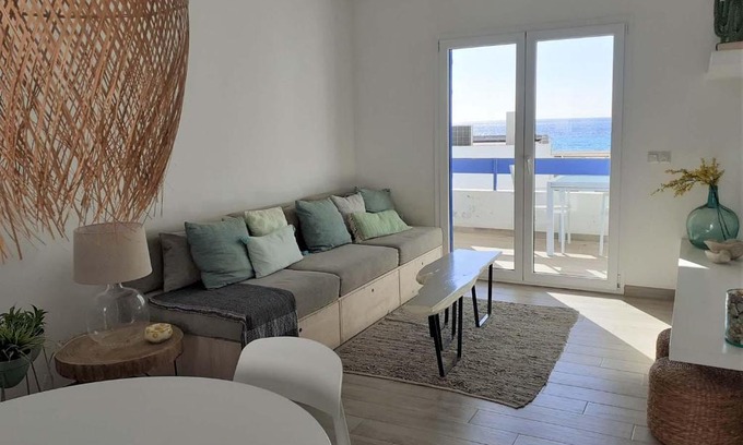 Agua Amarga Apartment | Beautiful Apartment Steps from the Ocean with Top Ratings