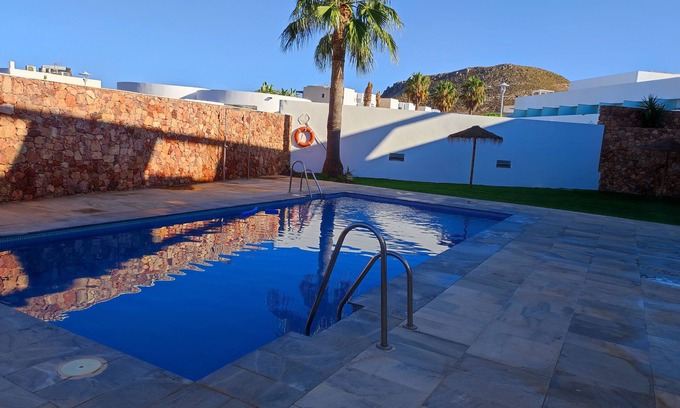 Las Negras Apartment | Charming Apartment in Las Negras with Pool & Family-Friendly Amenities