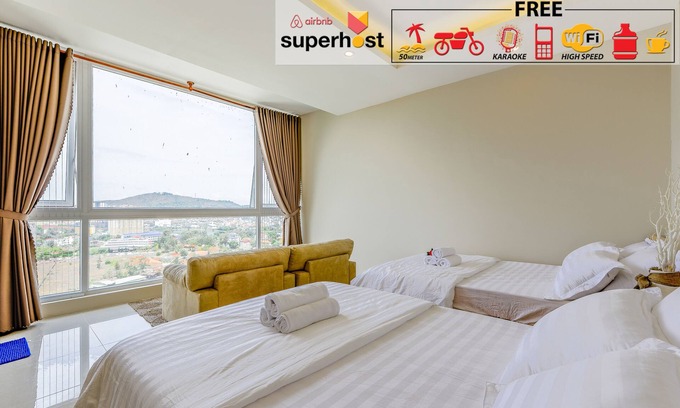 Thang Tam Apartment | Top-Rated PREMIUM BEACH CONDOTEL with Pool & Kitchen Amenities