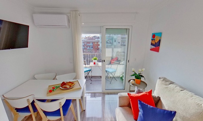 Pineda de Mar Apartment | Experience Premium Habitat La Riera with Oceanfront Views