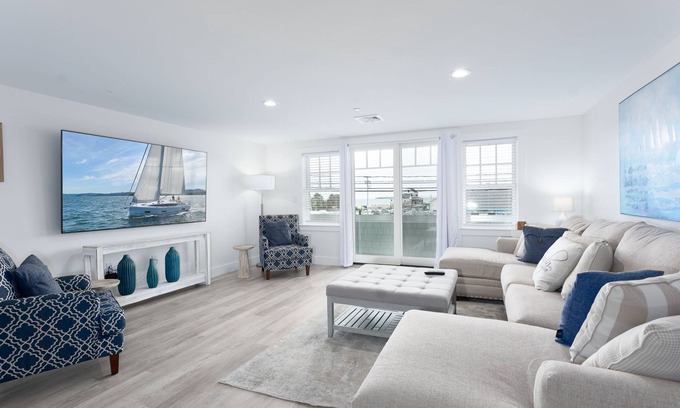 Plymouth Cultural District Apartment | Elite Ocean View Condo with Pool and Family-Friendly Amenities