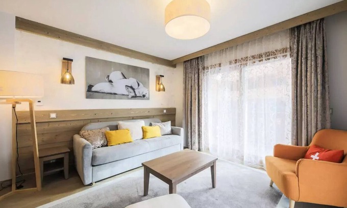 Meribel Centre Apartment | Comfortable 3-Room Apartment at Premium Residence L'Hévana