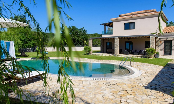 Dassia Villa | Prestige Villas | DASSIA | Villa 8 minutes walk to Resort & Beach
