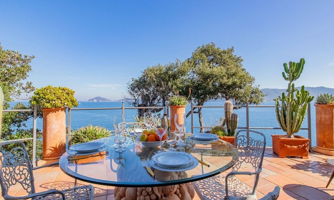Marciana Marina Villa | Exclusive Beachfront Villa with Private Beach Access