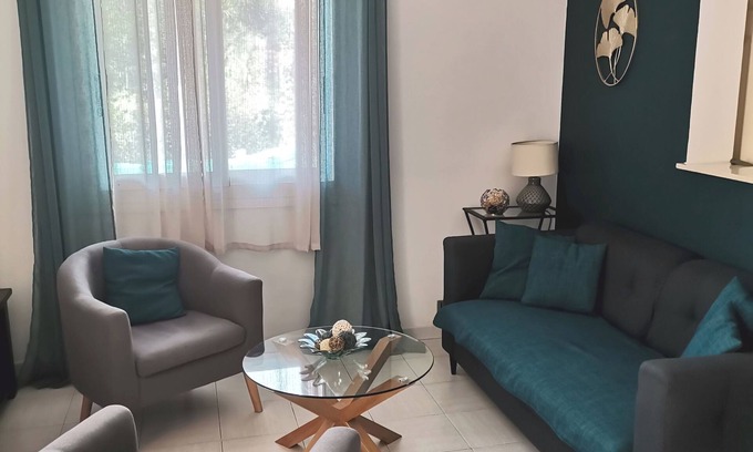Ajaccio Apartment | Cozy F3 with Terrace, Just 10 Min from Beaches in Ajaccio