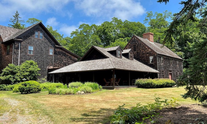 Orient House | Unique Historic Home in Orient with Oceanfront Pool Access