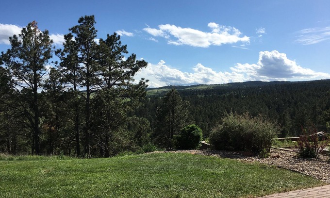 Rapid City House | Unforgettable Black Hills Views with Pool and Spa Amenities