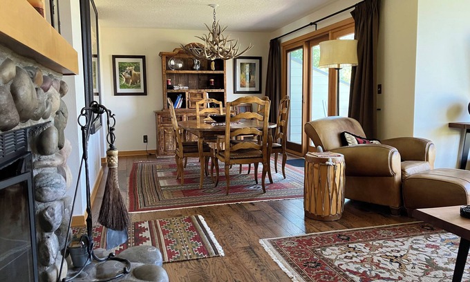 Moose Wilson Road House | Unforgettable Teton Views with Spa and Family Amenities