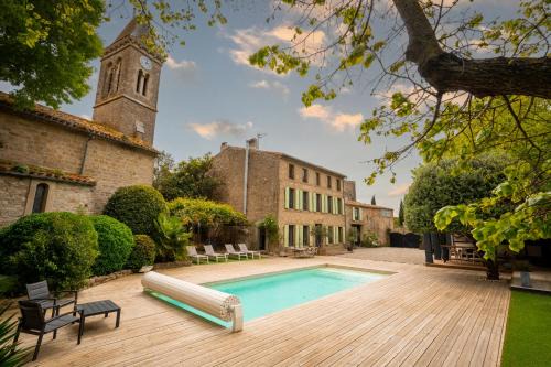 Floure Bed & Breakfast | Experience Prieuré Saint-Louis: 4-Star Poolside Retreat