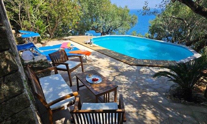 Corsano Villa | Primaluce: Exclusive Oceanfront Villa with Private Pool