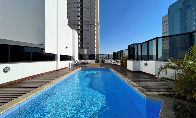 Jardins Apartment | Experience Relaxation at SP Flat Jardins II with Pool & Spa