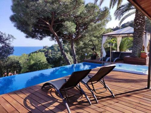 Tossa de Mar Villa | Prime Location with Pool, Jacuzzi & Private Beach Access