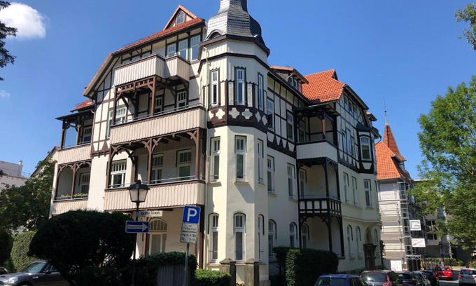 Bad Harzburg Apartment | Elegant Prinzenhof Suite: Rated 9.3/10 & Pet-Friendly Escape