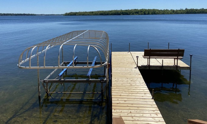 Girard Cabin | Tranquil 3BR Lakefront Retreat with Water Toys & More