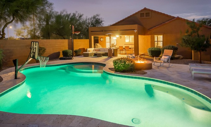 Desert Ridge House | Dog-Friendly Desert Retreat with Pool and Backyard Oasis
