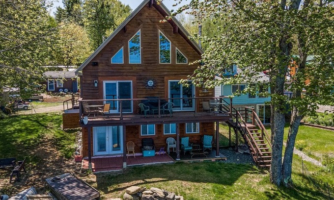 Belfast House | Beautiful Lakefront Home Steps from Shopping and Dining