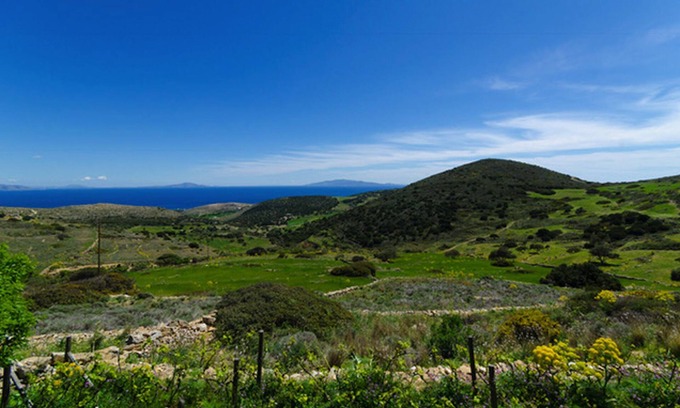 Paros Other | Serene Mountain Retreat with Pool and Breathtaking Views