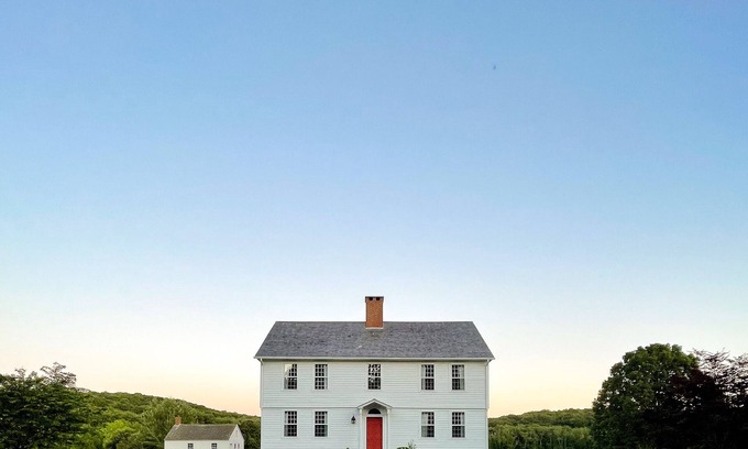 Bozrah Other | Historic 1790s Farmhouse with Ocean View and Pool