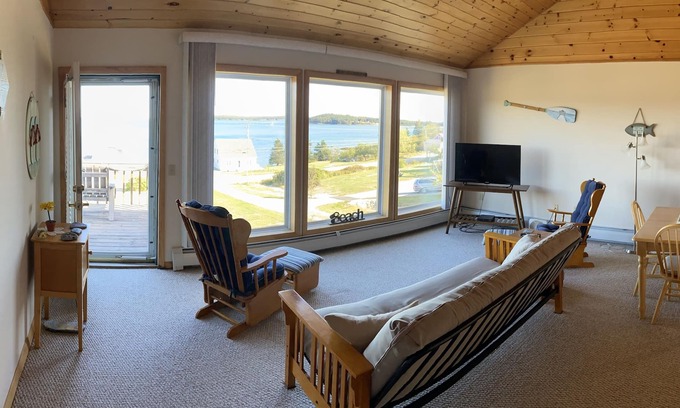 Machiasport House | Inviting 2 Bedroom Home with Ocean Views & Pet Friendly