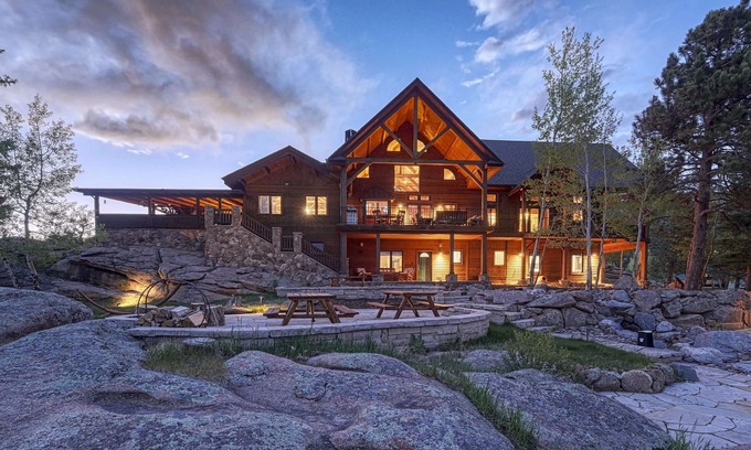 Estes Park House | Idyllic Private Estate Retreat with Pool and Ocean View